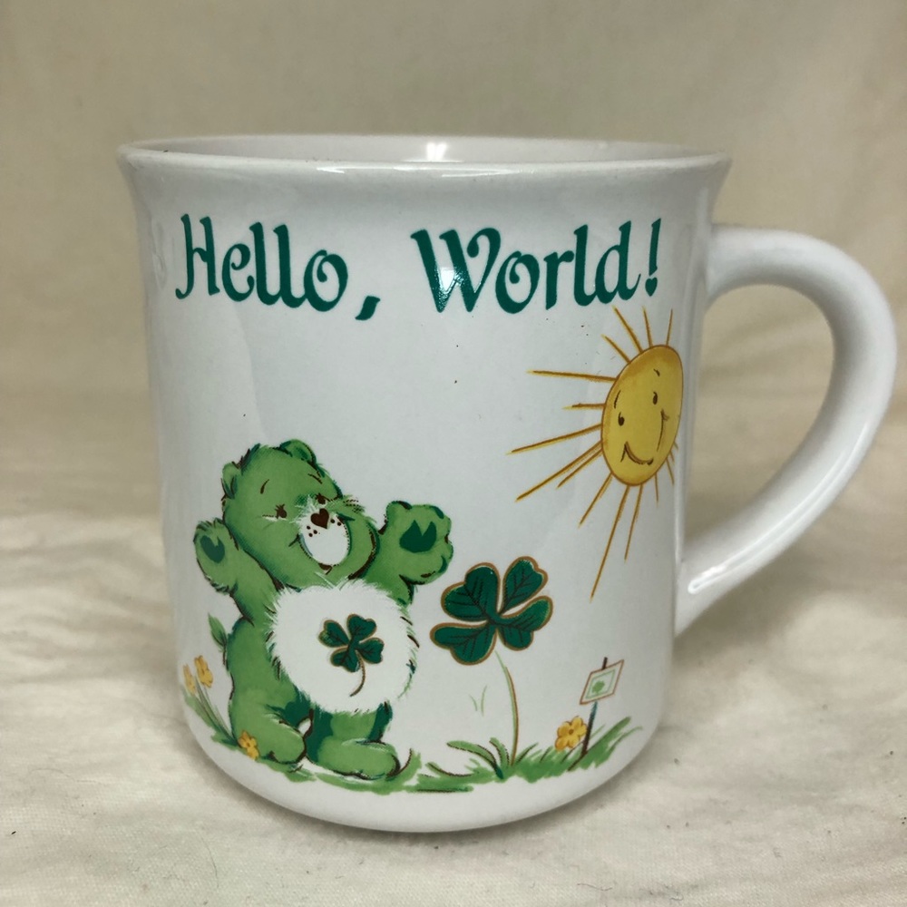 Care Bears Hello World Mug